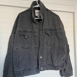 Washed Black RSQ Denim Jacket – Size XL
